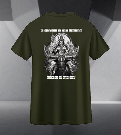 The Cosmic Nine - Mountain Spirit Tee Back Print